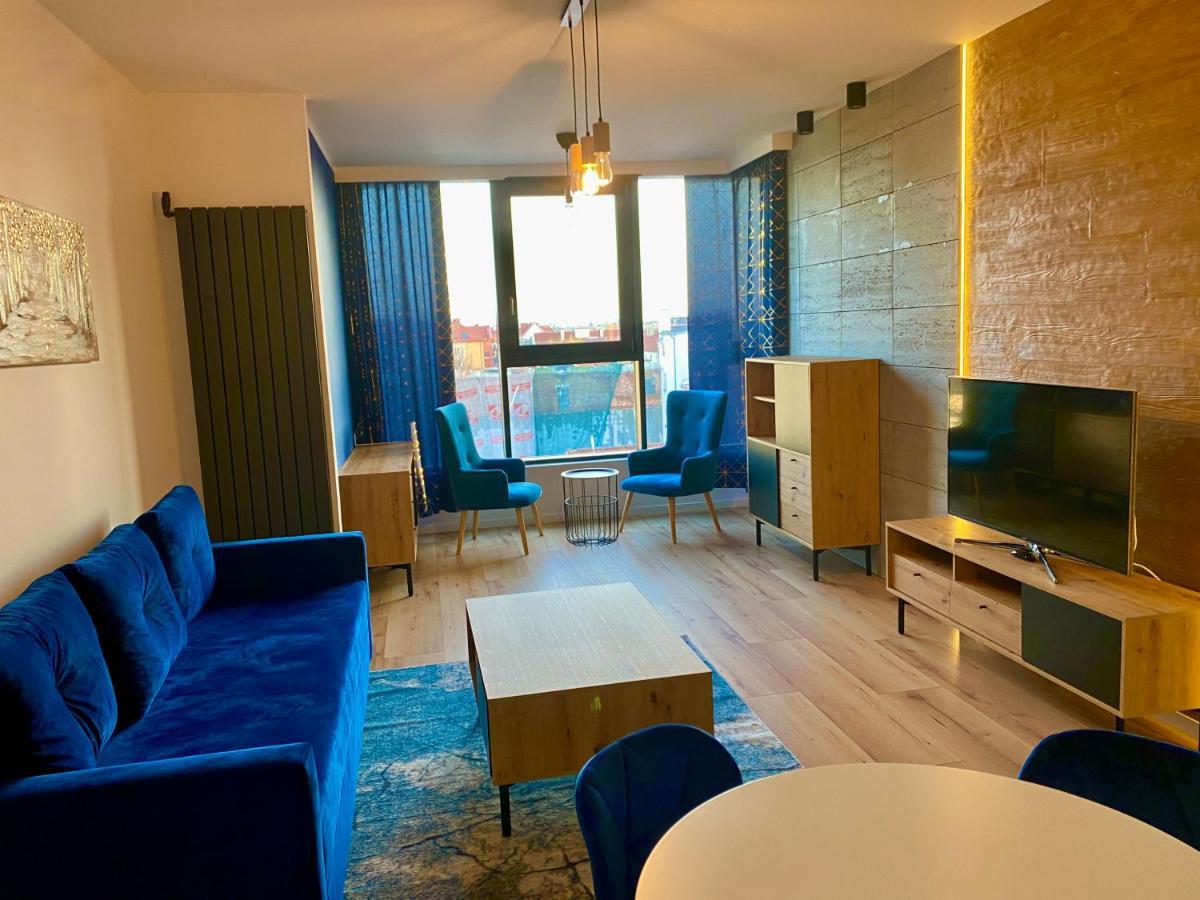Apartament Pocztovia - Scisle Centrum, Prywatny Parking Elk Bagian luar foto