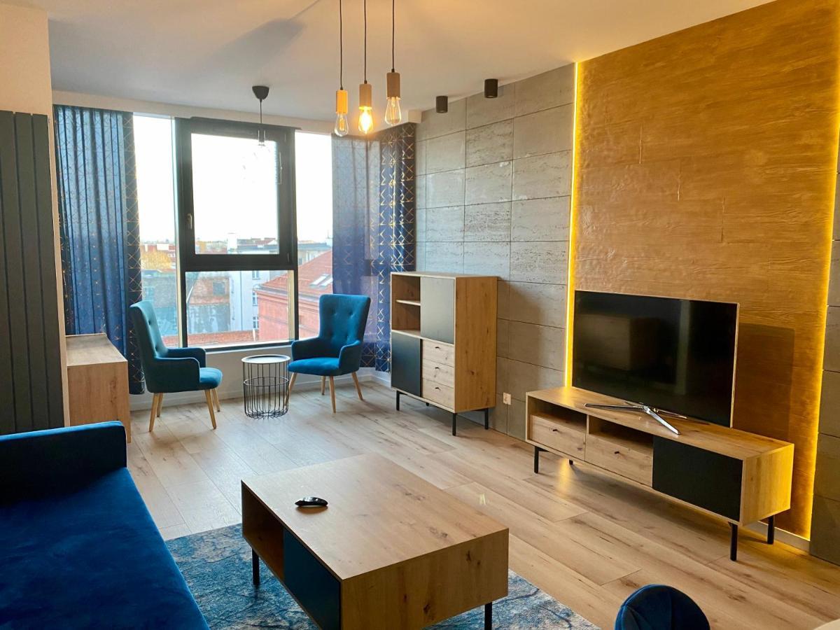 Apartament Pocztovia - Scisle Centrum, Prywatny Parking Elk Bagian luar foto