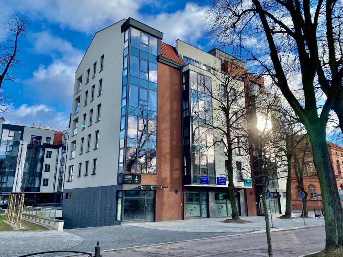 Apartament Pocztovia - Scisle Centrum, Prywatny Parking Elk Bagian luar foto
